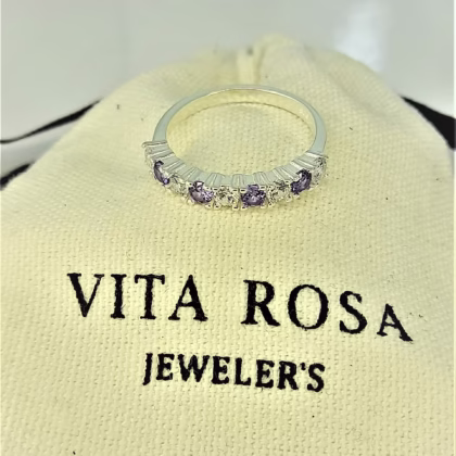 ANILLO CINTILLO MORADO
